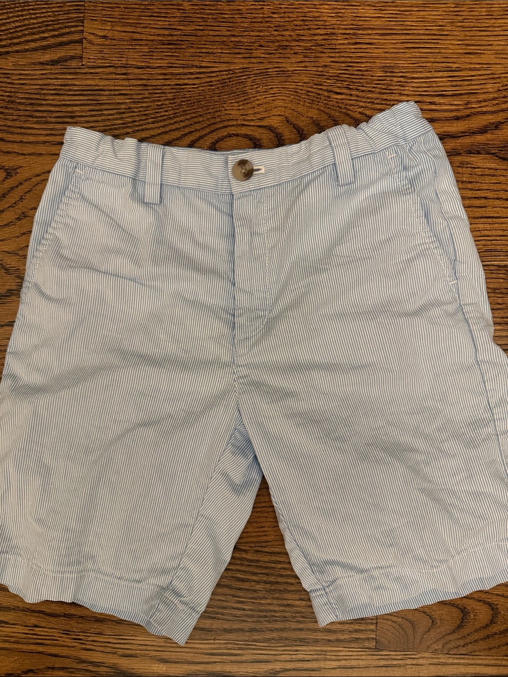 Vineyard Vines Light Blue Pinstripe Kids Shorts
